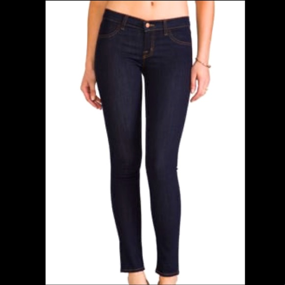 NWOT J BRAND BLACK STRETCH DENIM JEANS SIZE 30 - Picture 6 of 6